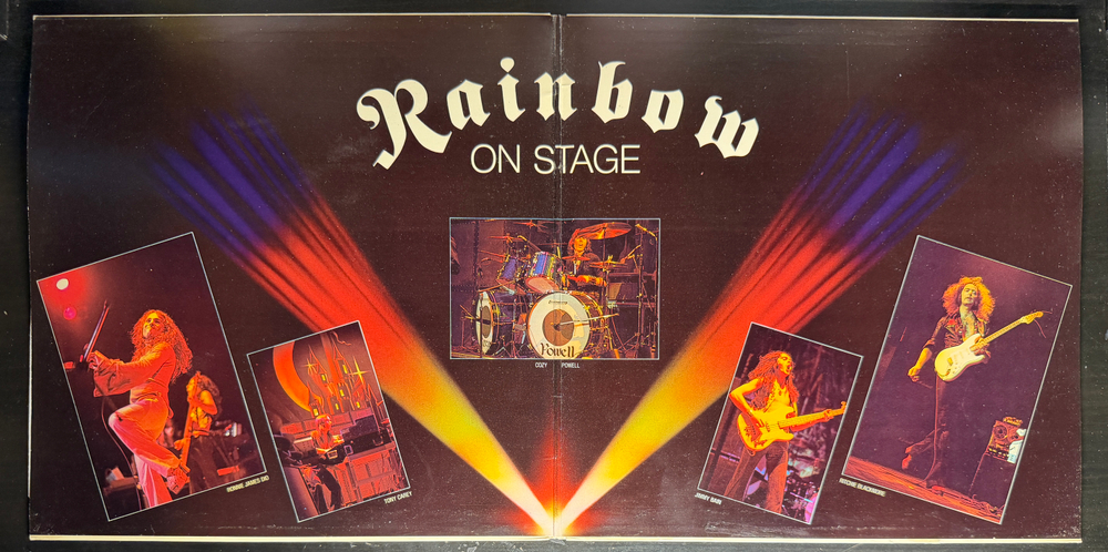 Rainbow ‎– On Stage 2LP (Скандинавия 1977г.)