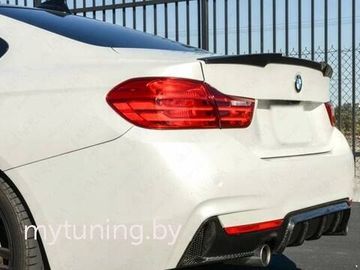 Лип спойлер M4 STYLE GLOSSY BLACK для BMW 4 F32