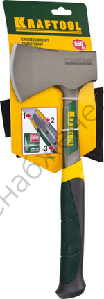 KRAFTOOL PATROL 600/850 г, 340 мм, Туристический цельнокованый топор (20645-06)
