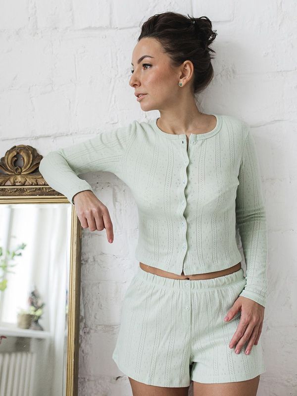 Пижамный лонгслив f0643