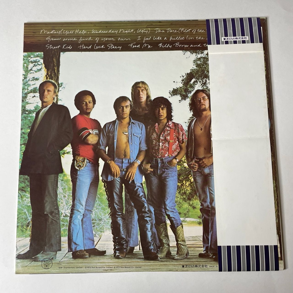 Винтажная виниловая пластинка LP Elton John Rock Of The Westies (Japan 1975) (Obi) Hard Luck Story