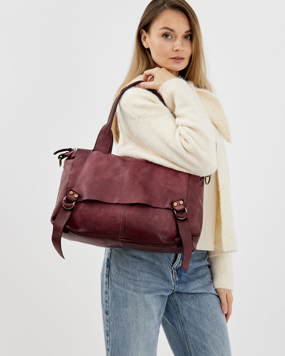 Сумка 540 11 бордовый