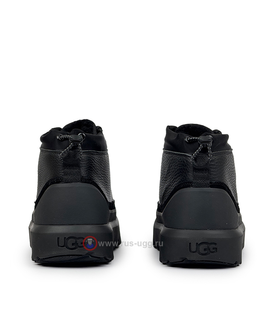 MENS NEUMEL WEATHER HYBRID LEATHER Black