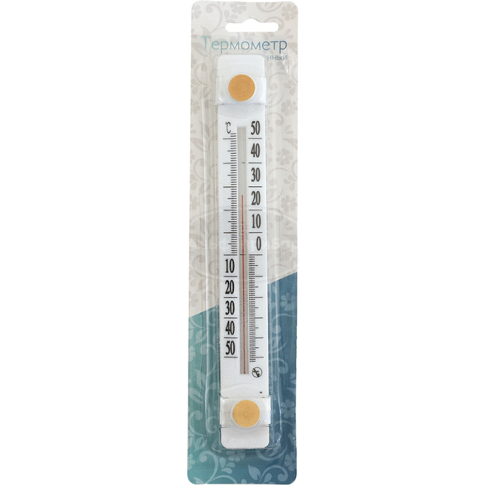 Термометр оконный на липучке, «Солнечный зонтик» мод. ТБО-1, уп. блистер