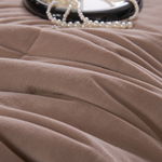 Комплект постельного белья на резинке Сатин Velouria Luxe с Одеялом VLR007
