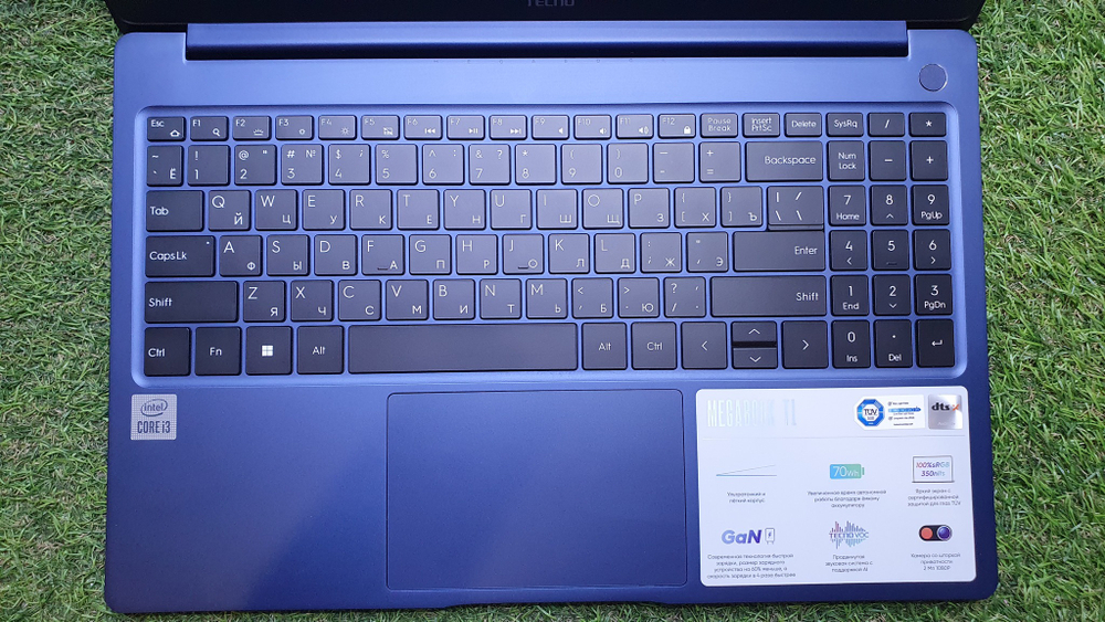 Ноутбук TECNO i3-10/12Gb/FHD/MegaBook T1 71003300064/Windows 10