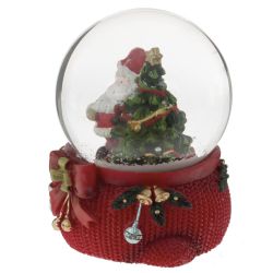 GAEM Фигурка декор в стекл шаре "Дед Мороз", D 6 см, L7 W7 H8 см