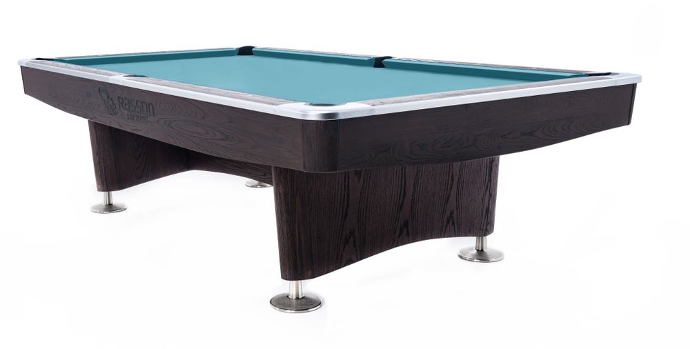 Бильярдный стол для пула "Rasson Challenger Plus" 9 футов (серый, сланец 30 мм)