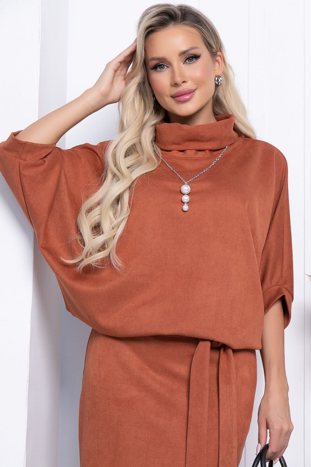 Платье "Антония" П7210 (терракот) LT Collection (Акция)