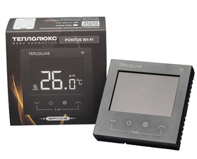 Терморегулятор электронный Теплолюкс Pontus Space черный