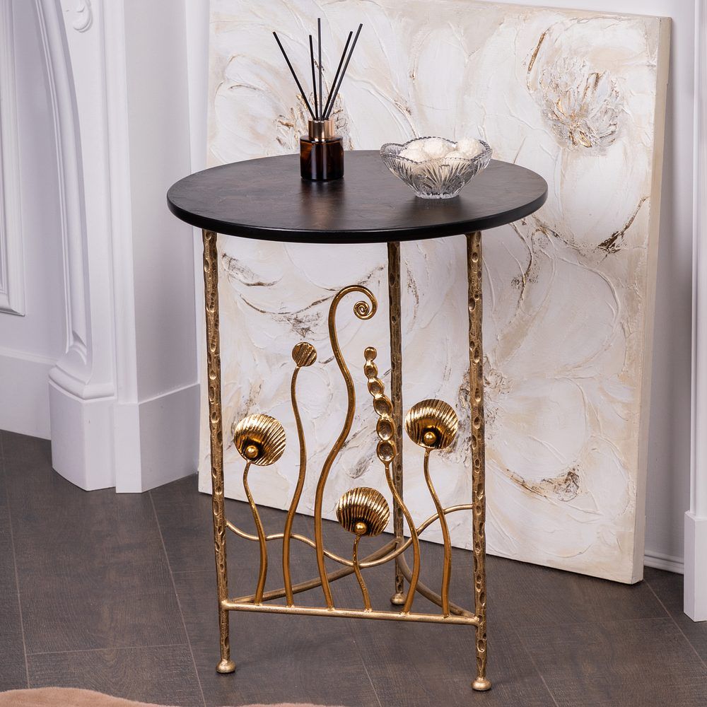 Столик декоративный Блюм Коричневый Бронза