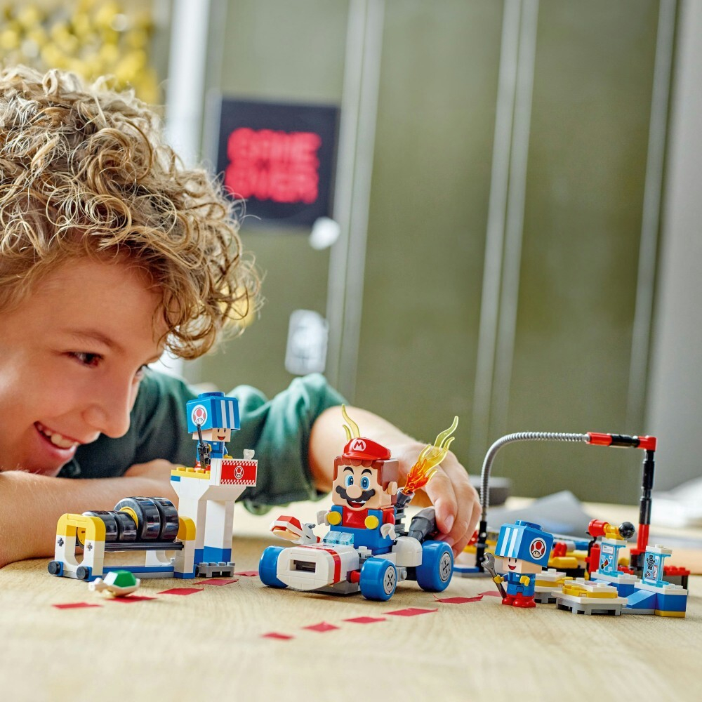 LEGO Super Mario/ Mario Kart - Жаба и его гараж/ 72035