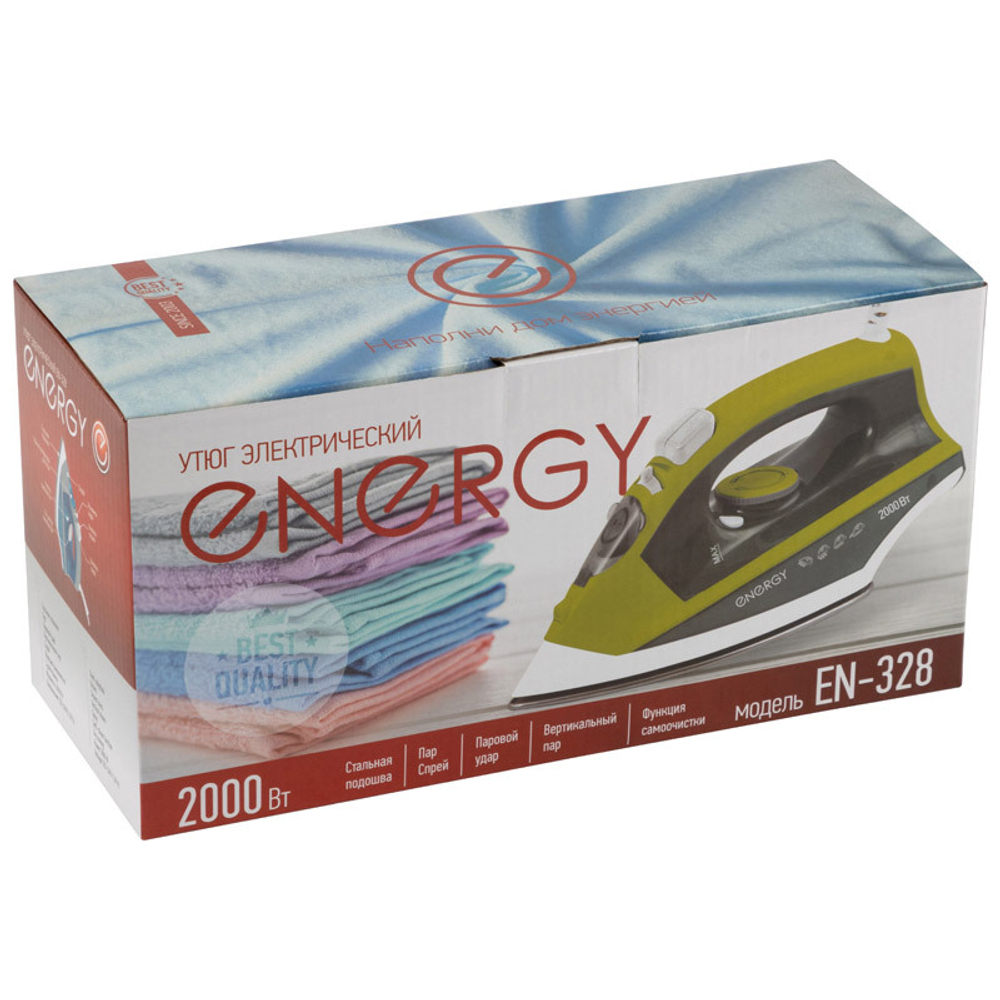 Утюг Energy EN-328 зеленый (270054)