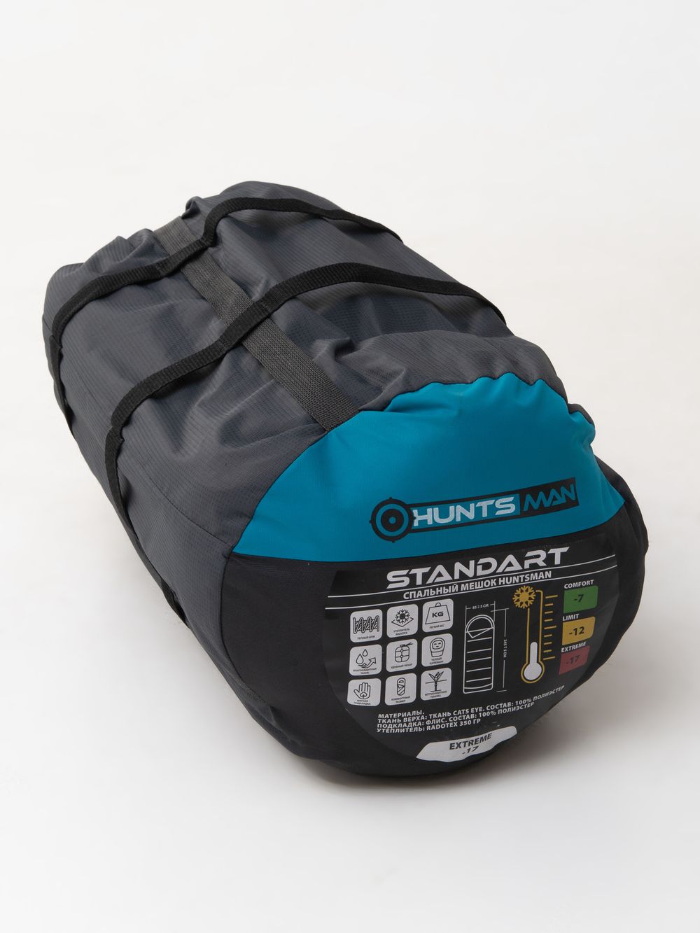 Мешок спальный Standart ткань Cats eye цвет Хаки