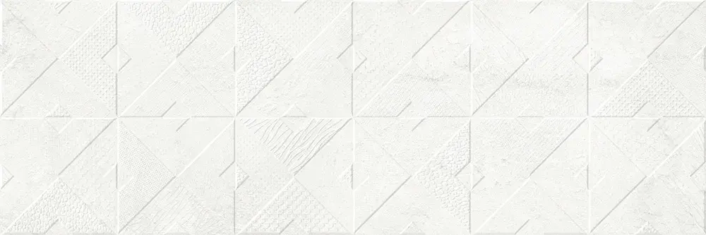 Настенная плитка ALMA Ceramica TWA11MAS027 Mars 60x20 белая матовая под геометрию