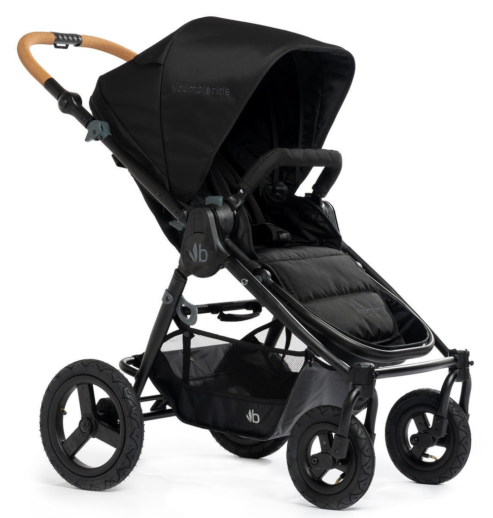 Детская прогулочная коляска Bumbleride Era E-480LC, Matte Black 2024-2025