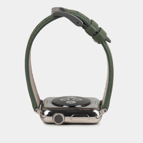 Ремешок для Apple Watch 40/41/42 mm из кожи козы, цвета хаки