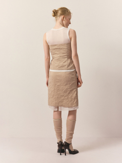 Корсетный топ асимметрия