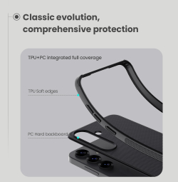 Чехол от Nillkin c поддержкой MagSafe для Samsung Galaxy S25+ Плюс, серия Super Frosted Shield Pro Magnetic Case