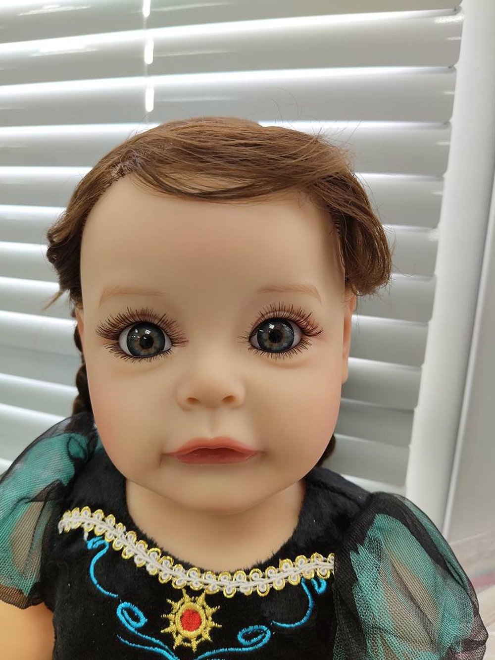 Уценка Кукла Реборн виниловая 55см в пакете (FA-380)