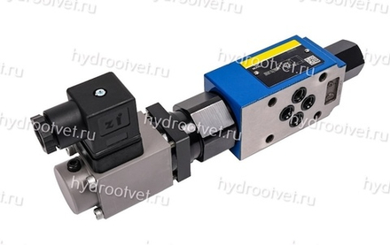 ZDRE6VP2-1X/100MG24K4M - Пропорциональный редукционный клапан Ду6, давление регулировки до 100 бар, монтаж - модульный