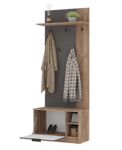 Орегон ПР 01 Прихожая МДФ Асфальт супермат