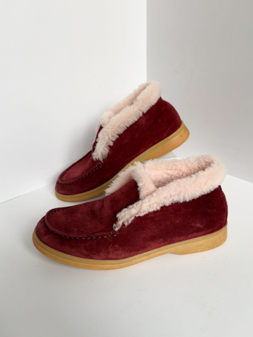 Замшевые ботинки Loro Piana, 31