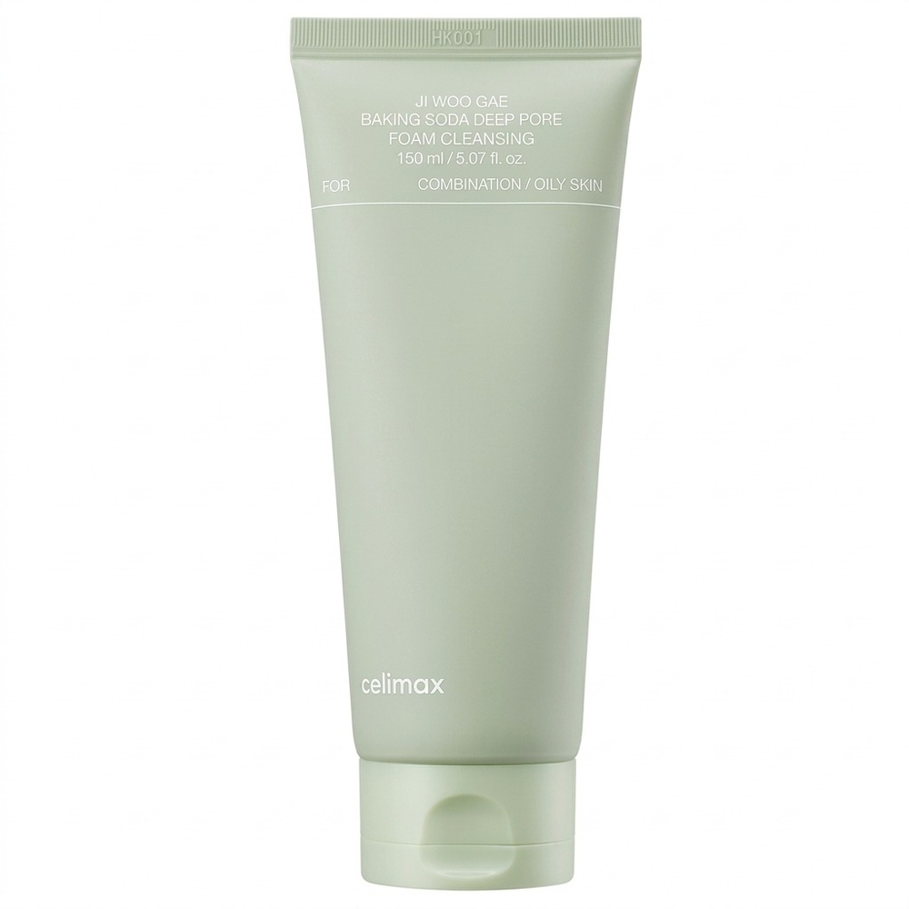 Глубокоочищающая пенка для умывания с содой Celimax Ji Woo Gae Baking Soda Deep Pore Foam Cleansing, 150мл