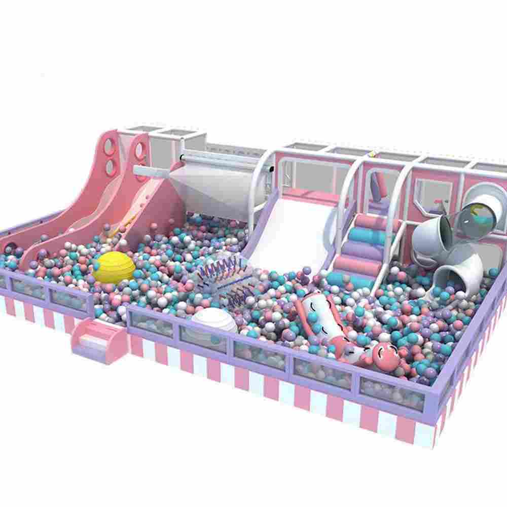 Большой сухой бассейн «Волшебный Городок», 6х5х2,8 м — для детских развлекательных центров