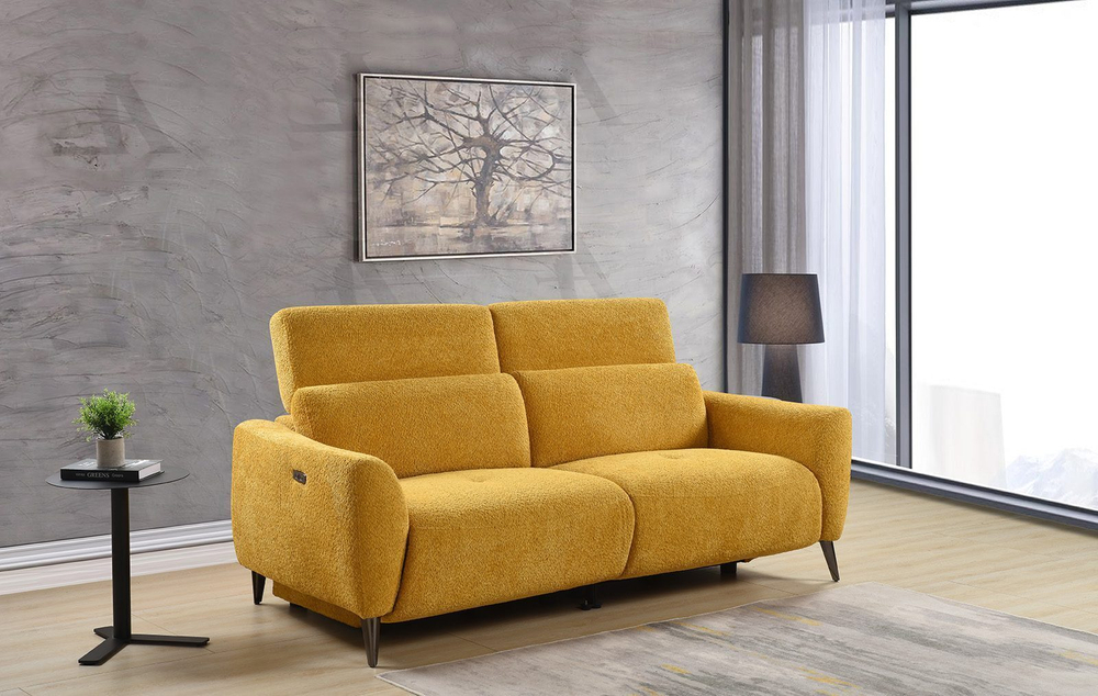 Диван Lafayette (3-х местный) желтый