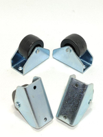 Колесо мебельное с диаметром 35 мм, высотой 46,5 мм и нагрузкой до 80 кг