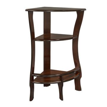 Этажерка угловая Leset "Грейс" Орех