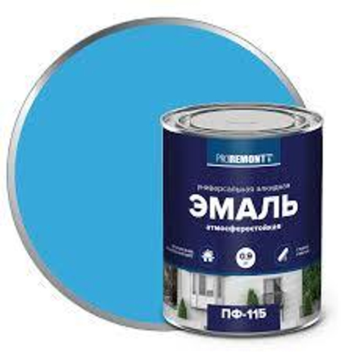 Эмаль ПФ-115 PROREMONTT голубой 1,9 кг