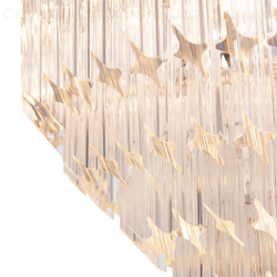 Люстра Cloyd ORATORIA C8 / Ø53 см - хром (арт.10504)