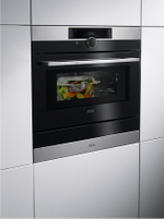 Компактный духовой шкаф AEG KMK968000M