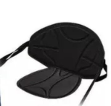 Сиденье для сапборда чёрное с карманом, 4 крепления