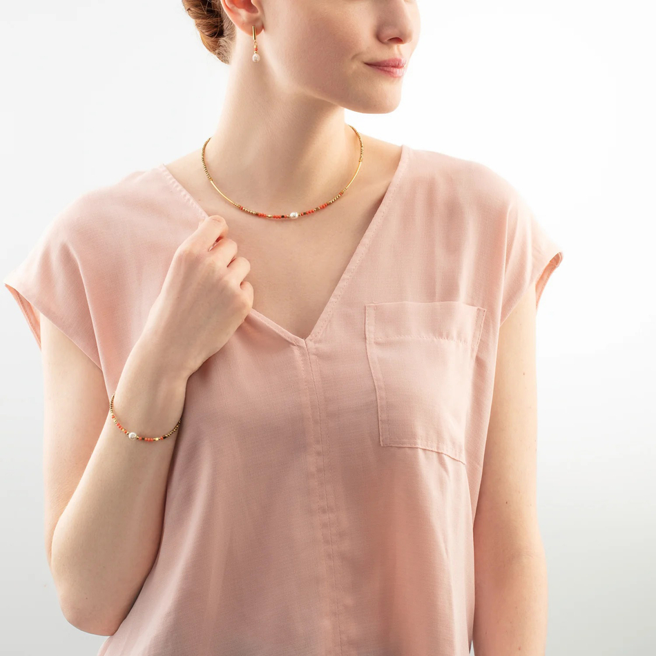 Серьги Coeur de Lion Coral 4358/21-0323