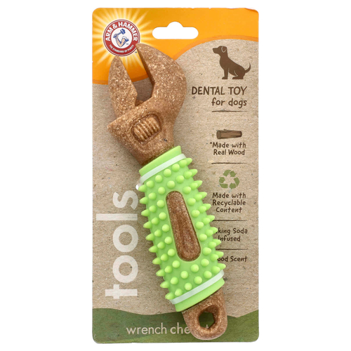 Arm & Hammer, Dental Toy For Dogs, гаечный ключ, 1 игрушка