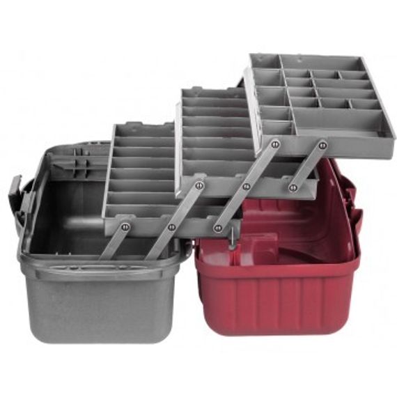 Ящик для инструментов Helios трехполочный красный