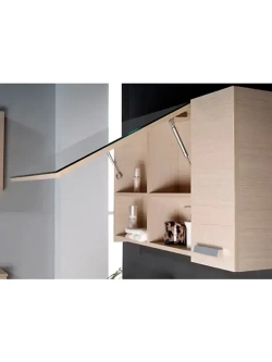 Газлифт мебельный усилие 80 N - 8 кг / 2 шт