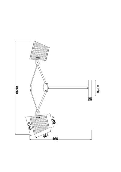 Люстра FR5108PL-03CH Джино E14x3 Freya fr5108pl-03ch