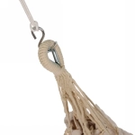 Гамак 200*150см «Бохо» х/б, цвет молочный