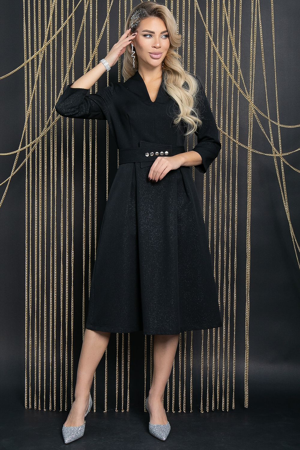 Платье Константа (черное) П11529 LT Collection