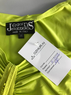 Платье Gai Mattiolo яркого цвета для вечеринки, маркировка 36, визуально 42 размер