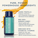 Manuka Health, Immunity Elixir Shot, 5 флаконов по 50 мл (1,69 жидк. унции)