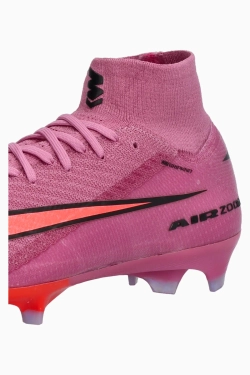 Бутсы Nike Zoom Mercurial Superfly 10 Elite FG - бордовый