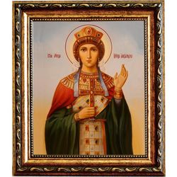 Александра мученица Римская, Никомидийская, императрица. Икона на холсте.