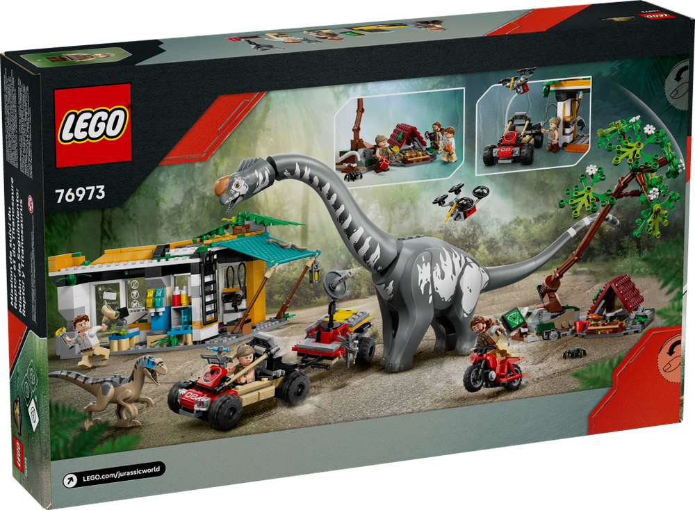 LEGO Jurassic World 76973 «Раптор и Титанозавр»