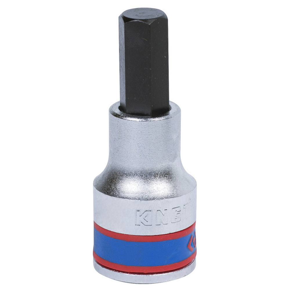 KING TONY (402511) Насадка (бита) торцевая 1/2", L = 60 мм, HEX, 11 мм