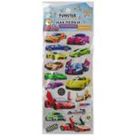 Наклейки зефирные "Для мальчиков", 19х9,5 см, ассорти 8 видов, FUNSTER (ФАНСТЕР), 666090